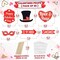 Valentines Day Photo Booth Props, Valentines Day Photo Props | Valentines Day Decor, Valentines Props for Photography, Valentines Decorations